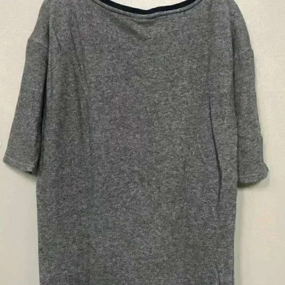 Lacoste Sport - Women's Size 38 Gray Scoop Neck Long-Sleeve Tunic - Picture 2 of 9